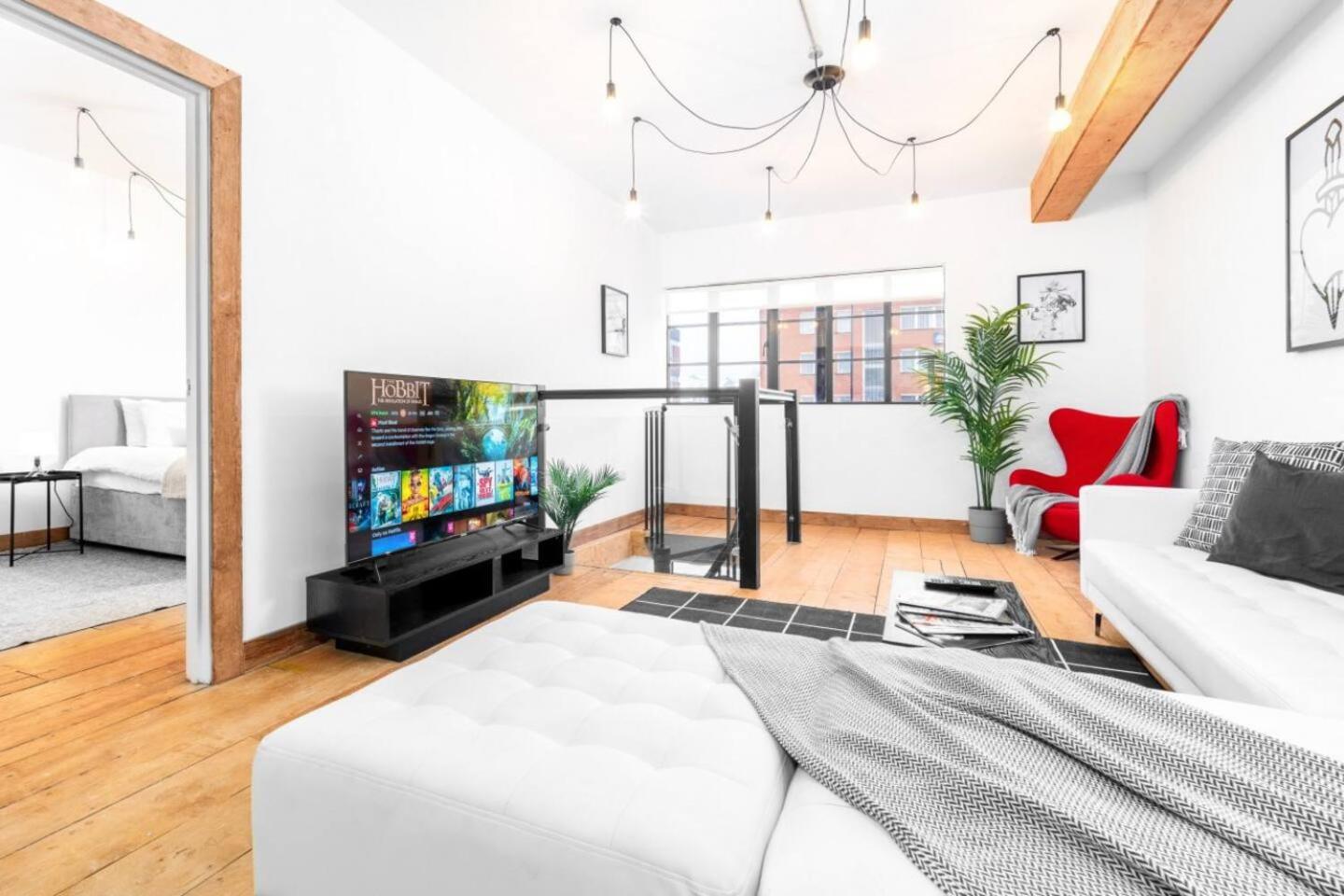 Loft Style Apartment - Near City Centre - Smart Tv- Wifi - Parking - Top Rated - 3Nt Birmingham Exterior foto